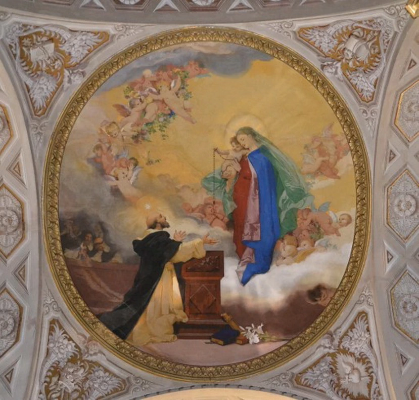 Madonna del rosario - Chiesa di San Giacomo di Corte, Santa Margherita Ligure, Genova